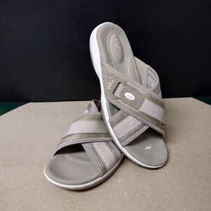 NEW - RYKA - WOMEN'S  SLIP - ON SANDALS SIZE : 10